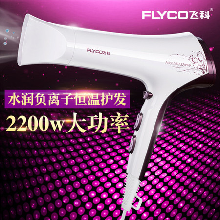 飞科/FLYCO 飞科电吹风机家用不伤发负离子大功率静音冷热风发廊吹风筒FH6272图片