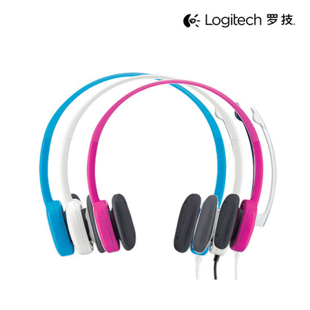 Logitech/罗技 H150耳机线控带麦克风头戴式学习办公语音话务耳机图片