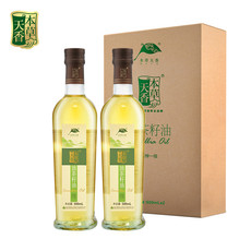 本草天香 黄袍山本草天香野生山茶油茶树籽油 高档 500ml*2礼