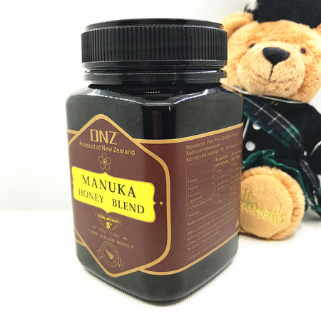 DNZ 麦卢卡活性（5+）蜂蜜500g新西兰原装进口