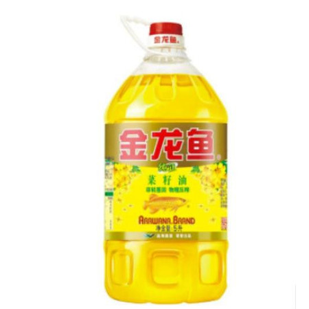 【2021网点自提】龙鱼菜籽油5L图片