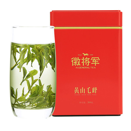 徽将军2021新茶现售黄山毛峰200g安徽绿茶非特级毛尖浓香型茶叶图片