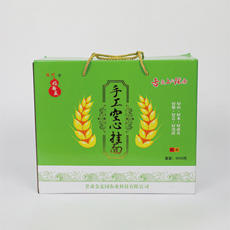 千年成州 好面友手工空心 挂面 5kg礼盒装包邮 纯手工健康美味图片