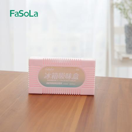 FASOLA 日本冰箱除味剂家用清洁除臭剂去异味杀菌消毒除异味竹炭包活性炭