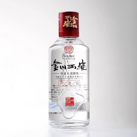 金川玉液45度浓香型白酒小清新125ml*3瓶图片