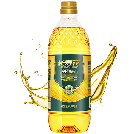 长寿花 长寿花 金胚玉米油900ml 非转基因玉米油食用油图片