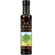 长寿花  高养核桃油食用油小瓶冷榨核桃油250ml×1瓶