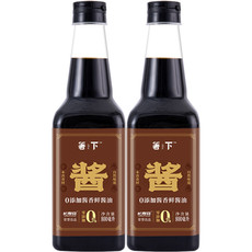 箸下 零添加酱香鲜特级酱油800ml*2 生抽凉拌炒菜调味品 长寿花出品