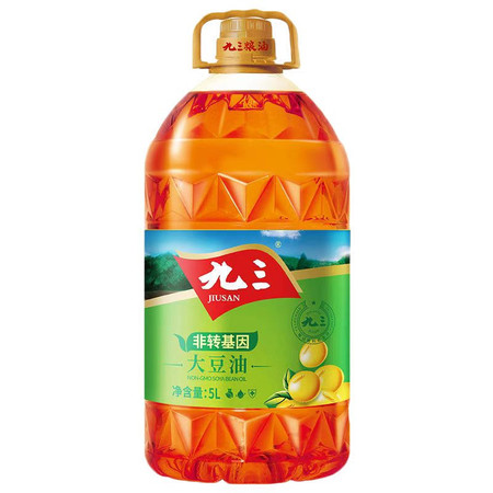 九三 非转基因大豆油5L*2桶安庆