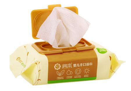 【超级会员日】润本 婴儿手口湿巾一包装包邮