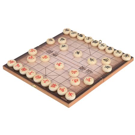 得力6732中国象棋(原木色)(盒)