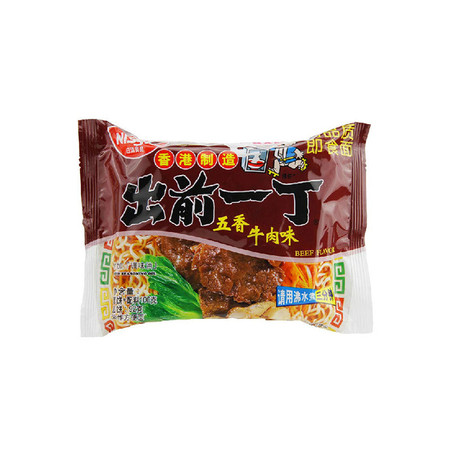 出前一丁油炸方便面-五香牛肉味100g图片