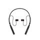 睿量REMAX RB-S6项圈蓝牙耳机 无线运动便携 立体声耳机耳塞入耳挂脖通用 黑色 白色
