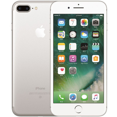 苹果/APPLE iPhone7 plus 128GB 全网通移动联通电信4G手机 银色图片