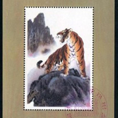 中国邮政1986年最 佳邮票评选纪念张（86北方册年册最后一页）