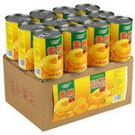 藏邮鲜 黄桃罐头正品整箱6罐装425克砀山特产新鲜糖水水果罐头