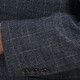 曼萨伦中年商务休闲男士西装上衣男装 中老年人西服夹克单西外套M7X00038