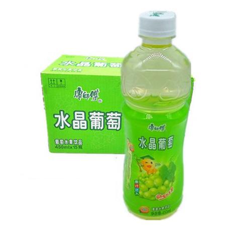 【邮乐 天水馆】康师傅水晶葡萄450ml(1*15瓶）