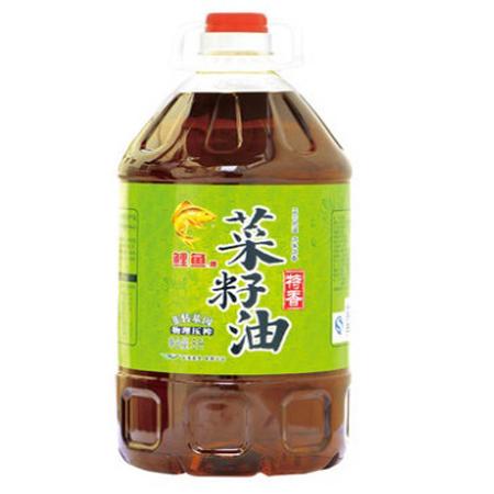 【麥積區扶貧地方館】鯉魚特香菜籽油(非轉壓榨)5l