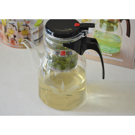 一屋窑 茶逸壶FH-3003M 耐高温玻璃虑压茶壶750ML