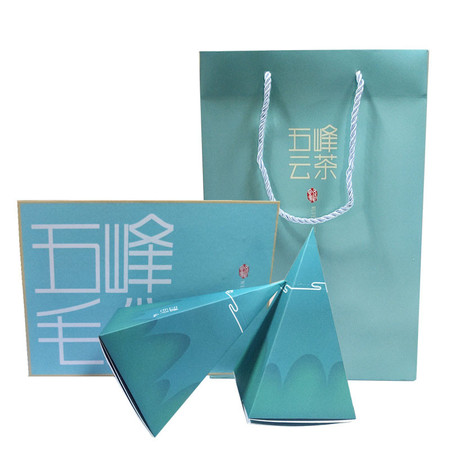 五峰印象 春季新茶高山绿茶芽毛尖茶48g*2盒/提图片