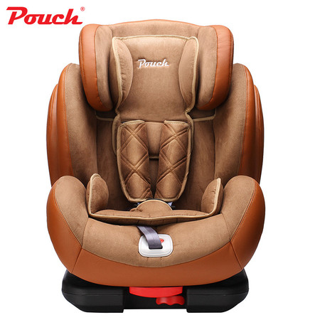 POUCH儿童安全座椅 isofix9个月-12岁 车载宝宝汽车坐椅欧标认证KS02