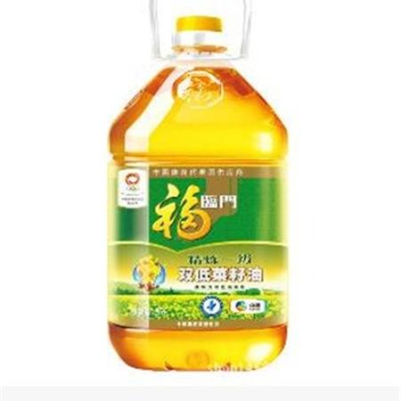 【襄州】福临门精炼一级双低菜籽油(桶装 5L)图片