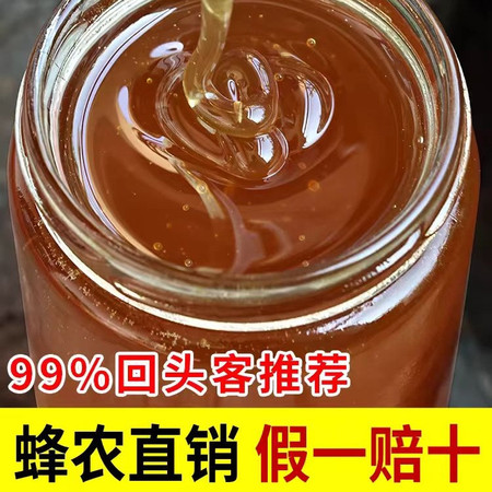 陇佳味 农家自销子午岭大山土蜂蜜图片