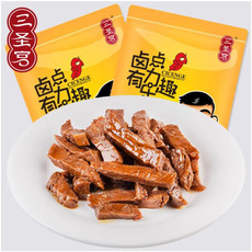 三圣宫 七星椒牛肉108g+菌把120g+豆笋120g