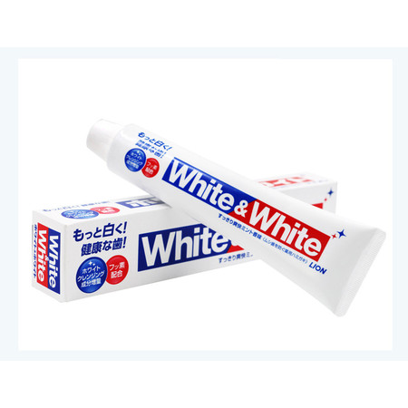 狮王White﹠White特效清新薄荷美白牙膏150g