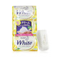 日本花王white100%天然植物沐浴柠檬茉莉护肤香皂130g*3