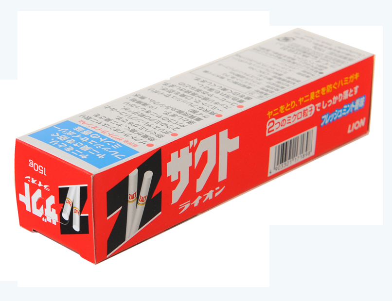 日本狮王ZACT去烟渍牙膏 150g