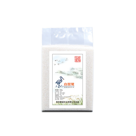 白琵鹭 泰来大米长粒米生态大米500g