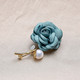 仙蒂瑞拉珠宝/SANDYRILLA 瓦伦丁玫瑰 10-10.5mm时尚珍珠胸针
