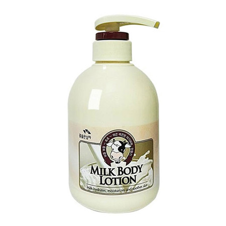 韩国所望牛奶身体乳500ml 香体乳浴后润肤乳 滋润补水不油腻 授权一般贸易图片