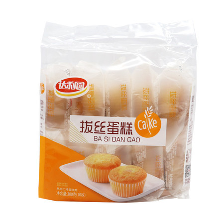 【联邮特惠】达利园 拔丝蛋糕300g*2袋网红面包早餐休闲食品糕点点心零食图片