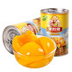 【远安馆】果匠佬 新鲜水果黄桃罐头对开425g休闲零食 新鲜黄桃罐头425g*4罐