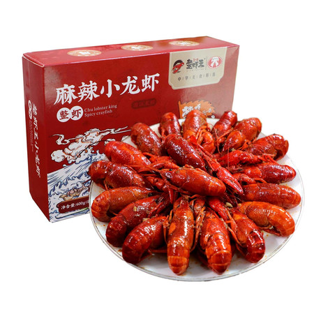 楚虾王 麻辣小龙虾600g【钟祥】