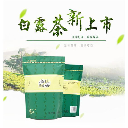 【鸿山岩】福建高山绿茶/白露茶 250g全新上市