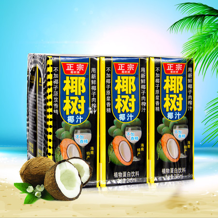 椰树牌 椰汁245ml*6盒