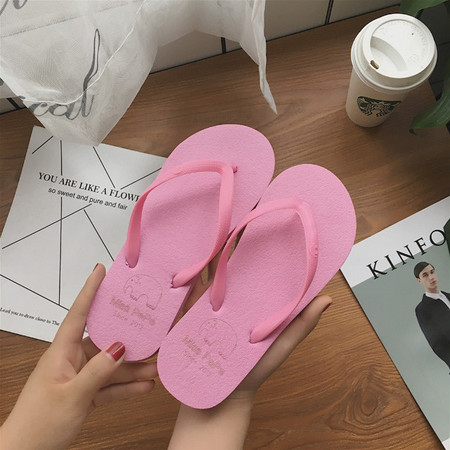 【三明邮政专柜】韩版情侣居家拖鞋夏季外穿平底时尚凉鞋图片