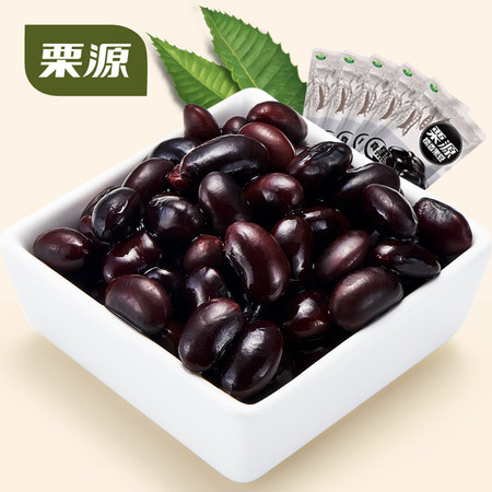 【栗源】特产豆子68g*5糯香黑豆零食图片