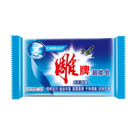 纳爱斯 雕牌超能皂肥皂洗衣皂强效去污226g*2块*6组合