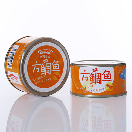 【大连馆】德特食品 香辣方鲷鱼 150g （一盒）包邮图片