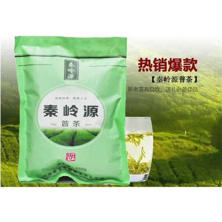 【郧阳馆】湖北竹山特产 新茶有机茶叶 秦岭源袋装普茶250G图片