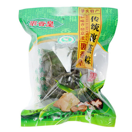 肇庆特产传统裹蒸粽裹香皇猪肉绿豆粽子400g*3只图片