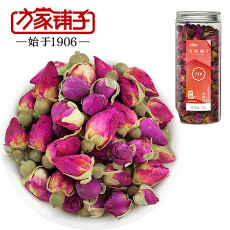 【方家铺子】 干玫瑰 夏季休闲花草茶75g图片