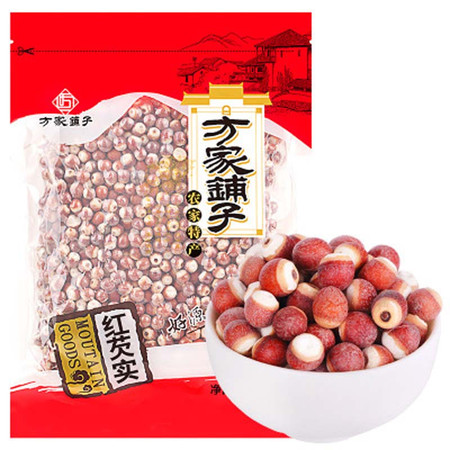 【方家铺子_红芡实】苏州特产苏芡 鸡头米红皮芡实干货芡实米500g