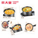 炊大皇/COOKER KING 新品铁皮奶锅、简约小汤锅、炖煮小能手