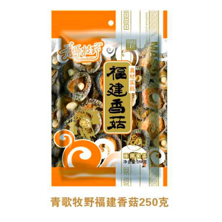 青歌牧野 福建香菇 250g